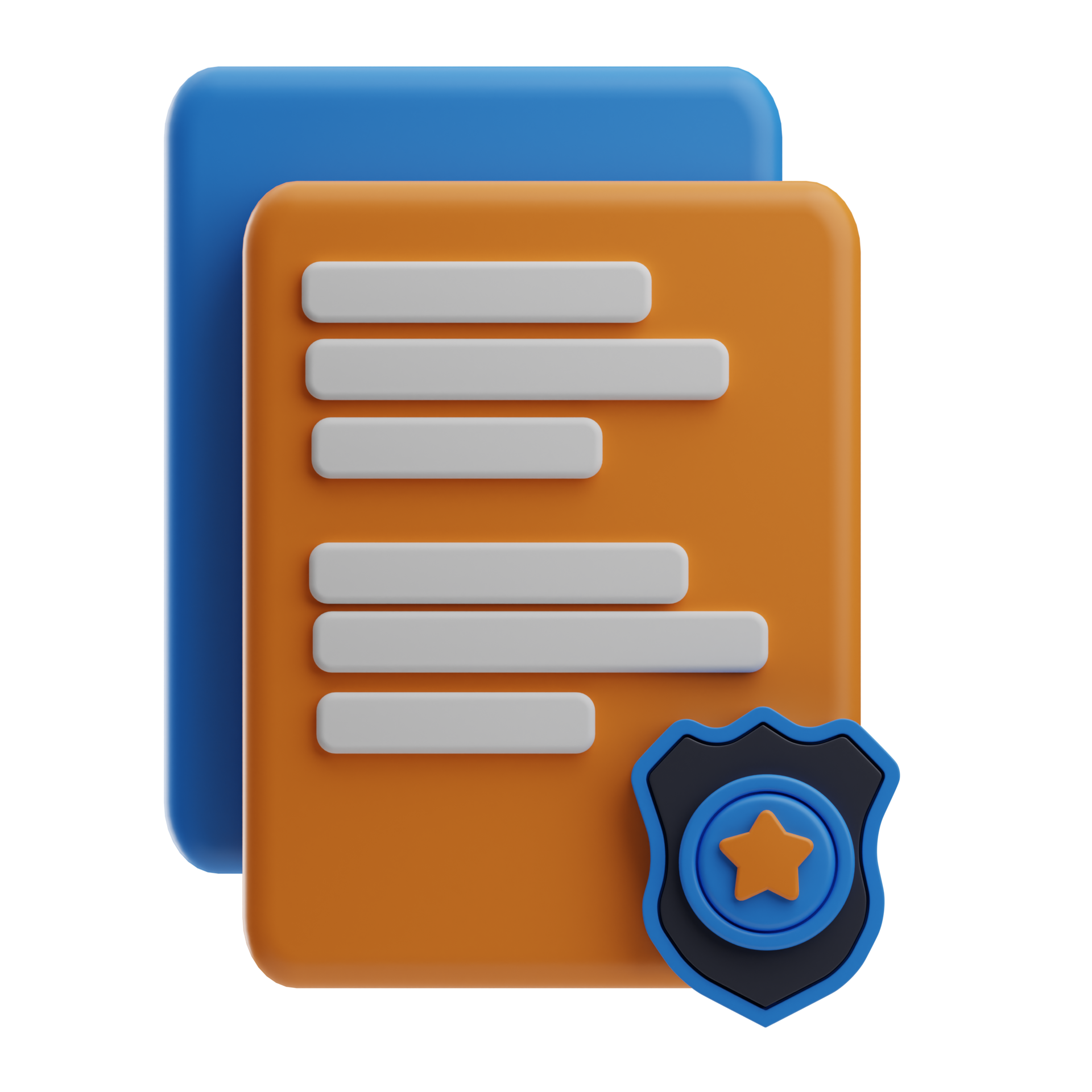 Object crime investigation report 3d illustration 42127082 png