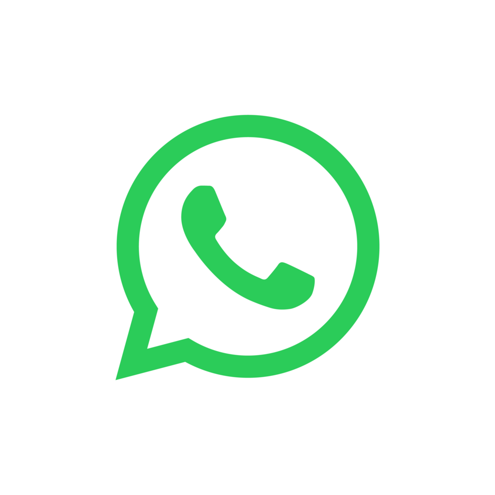 whatsapp cuadrado logo en un transparente antecedentes png