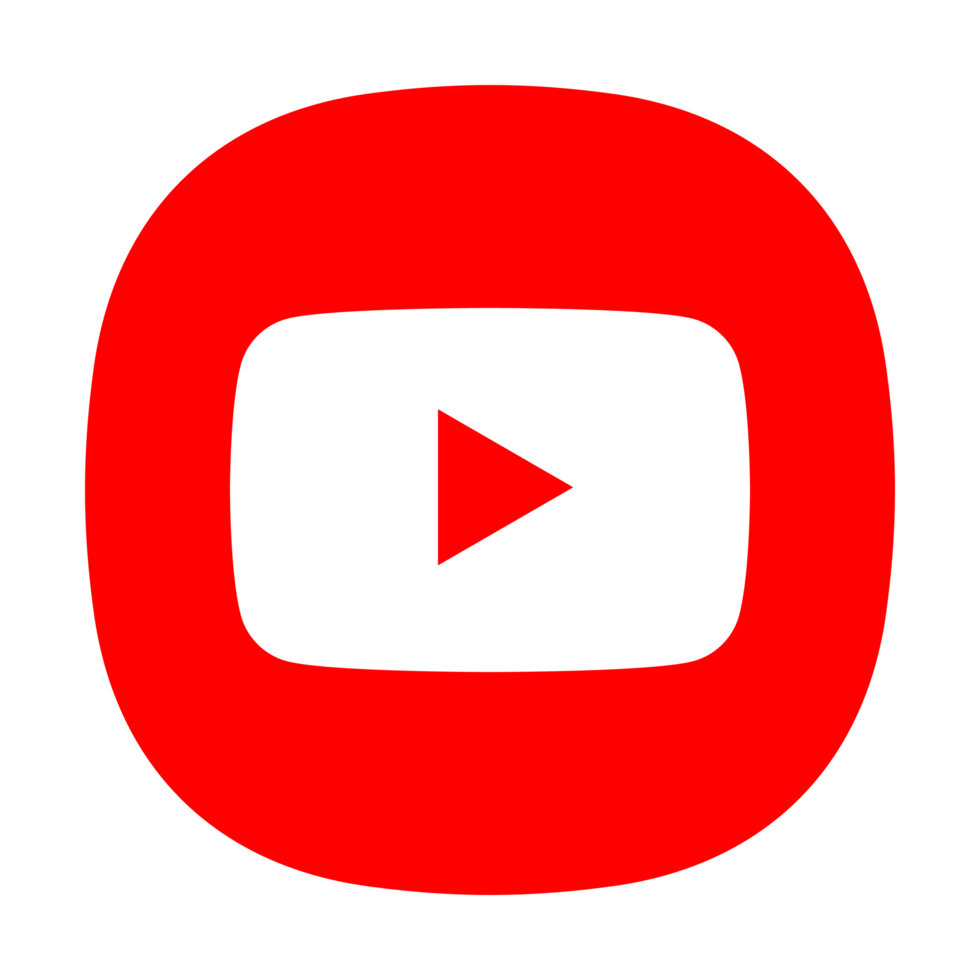 App Style Youtube Play Button Logo On A Transparent Background png