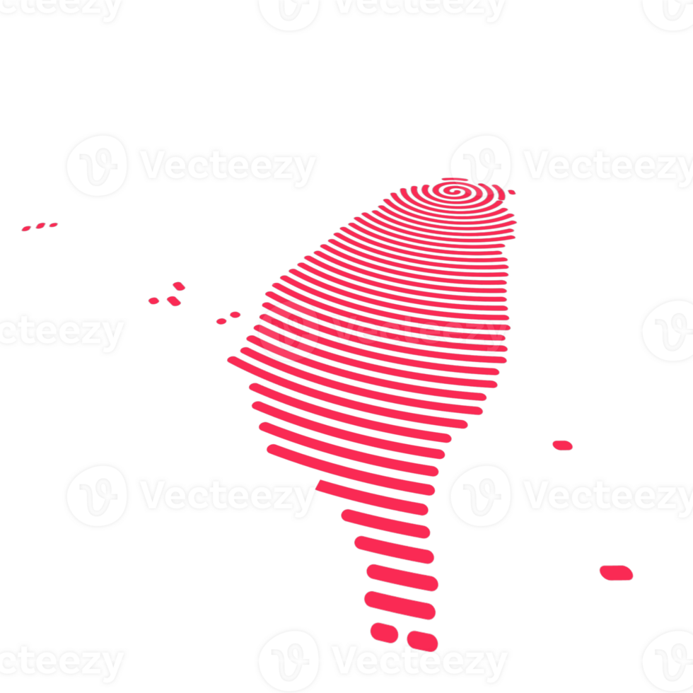 creativo mapa de taiwán político mapa. Taipéi. capital. mundo países mapas serie. espiral huella dactilar serie 3d, perspectiva, png, transparente antecedentes png