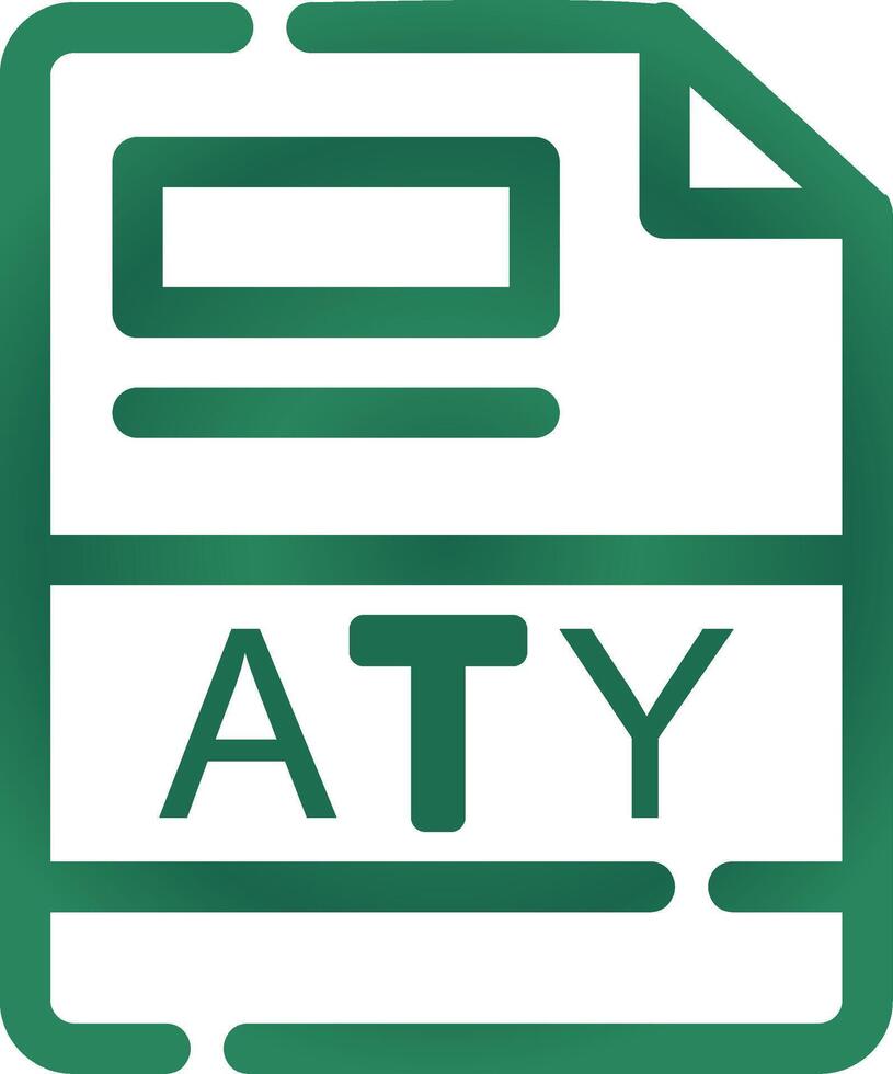ATY Creative Icon Design vector