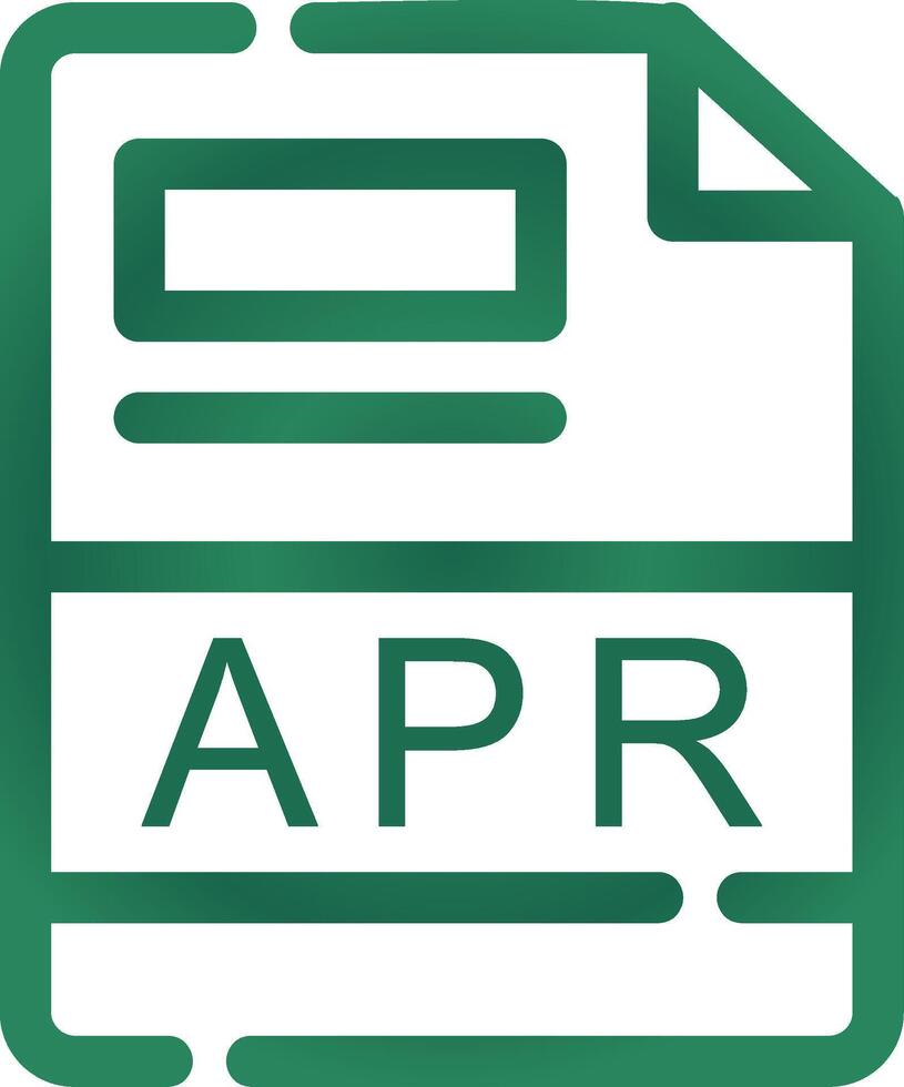 APR Creative Icon Design vector
