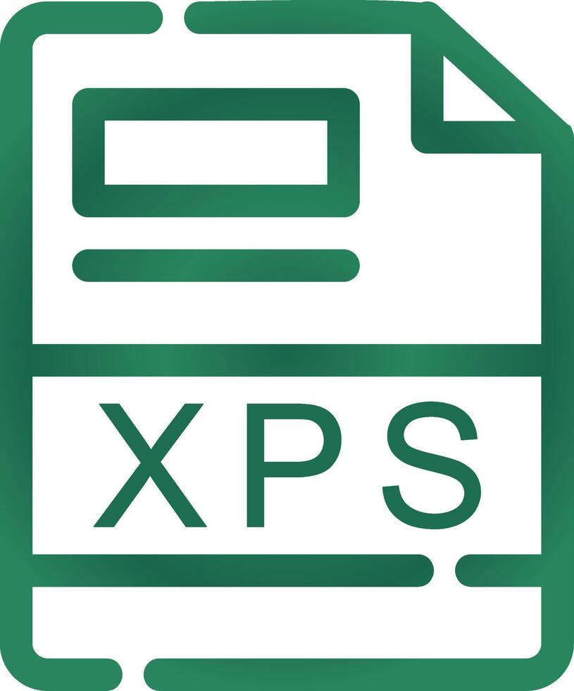 XPS Creative Icon Design vector