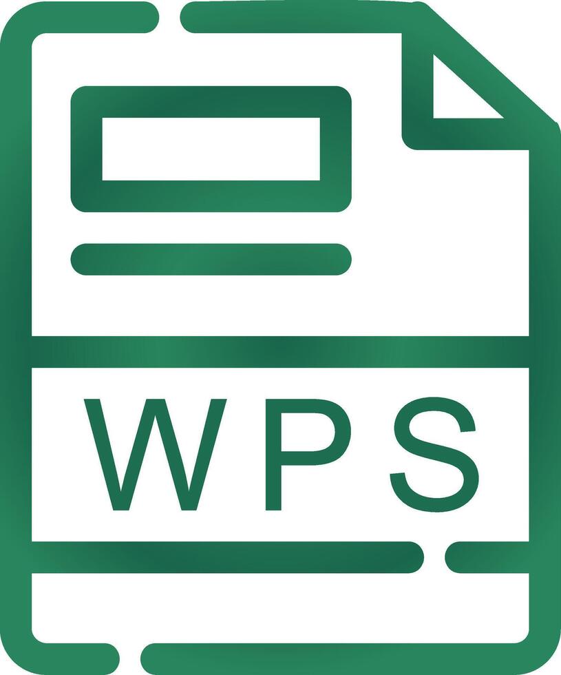 WPS Creative Icon Design vector