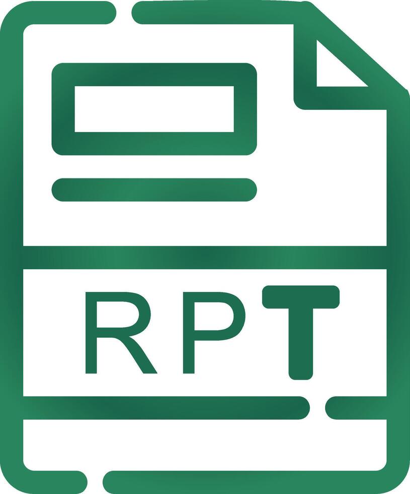 RPT Creative Icon Design vector