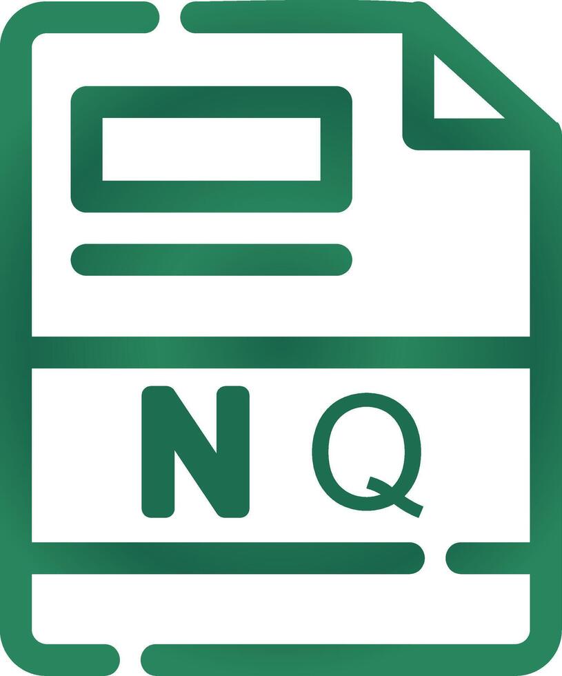 NQ Creative Icon Design vector