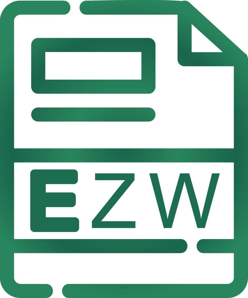 EZW Creative Icon Design vector