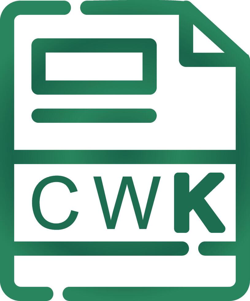 CWK Creative Icon Design vector