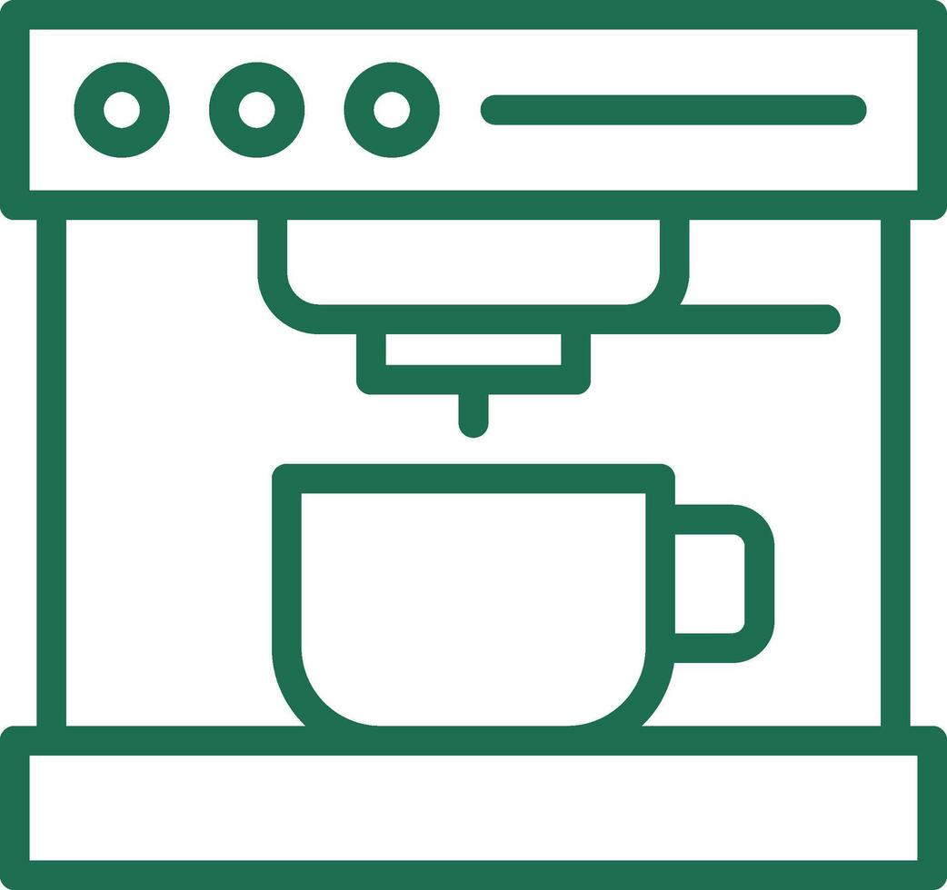 diseño de icono creativo de máquina de café vector