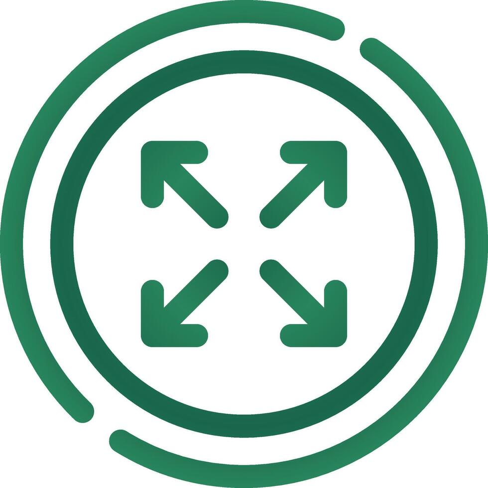 Expand Creative Icon Design vector