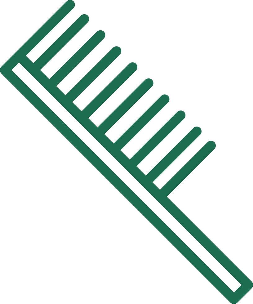 Hair Comb Creative Icon Design vector