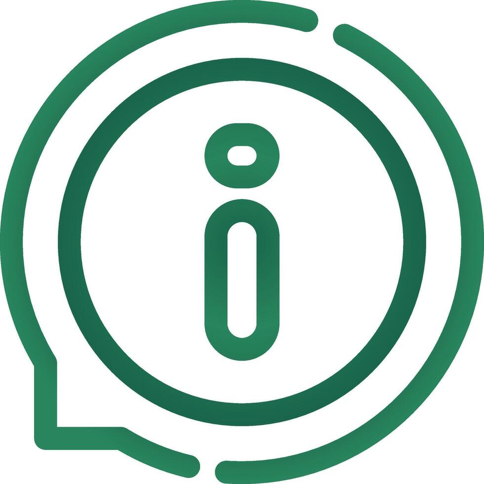Line Gradient Circle vector