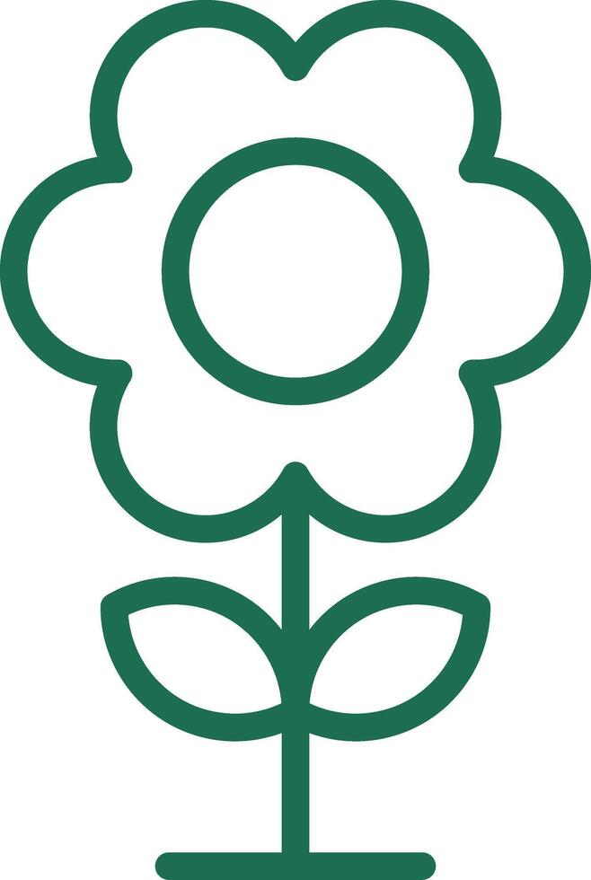 Flower Creative Icon Design vector