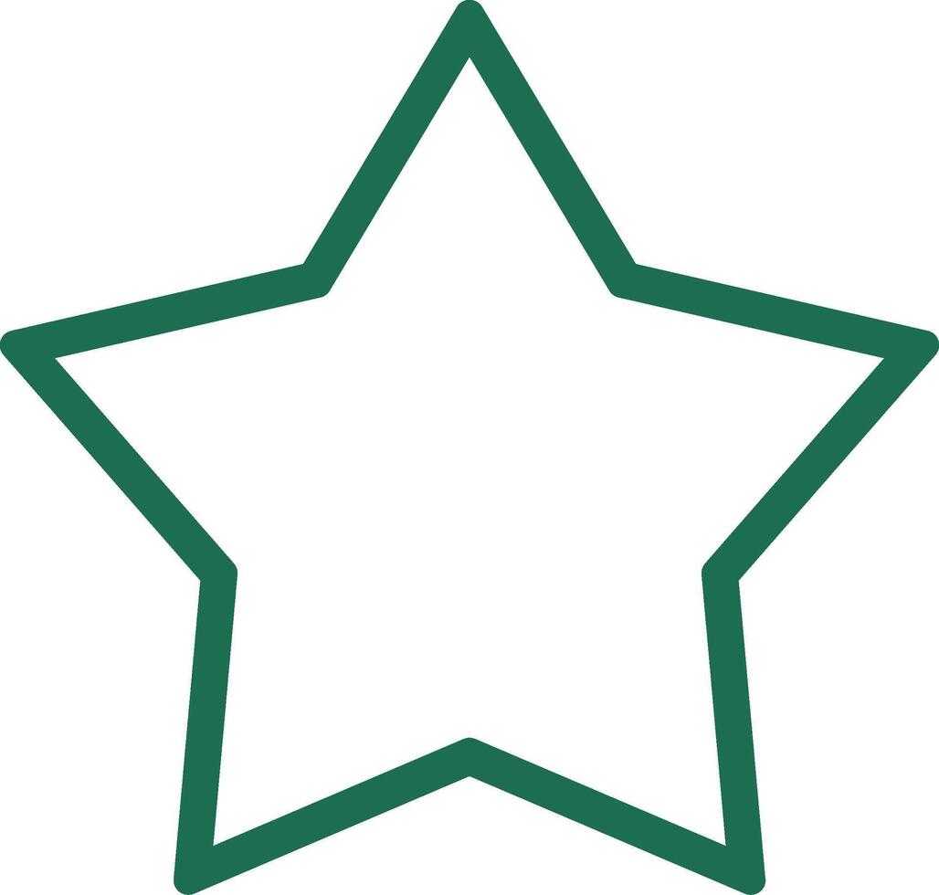 Star Creative Icon Design vector