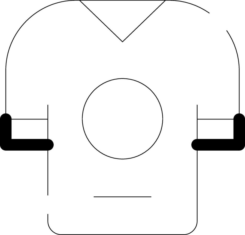 T-Shirt Creative Icon Design vector