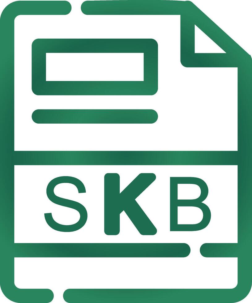 skb creativo icono diseño vector