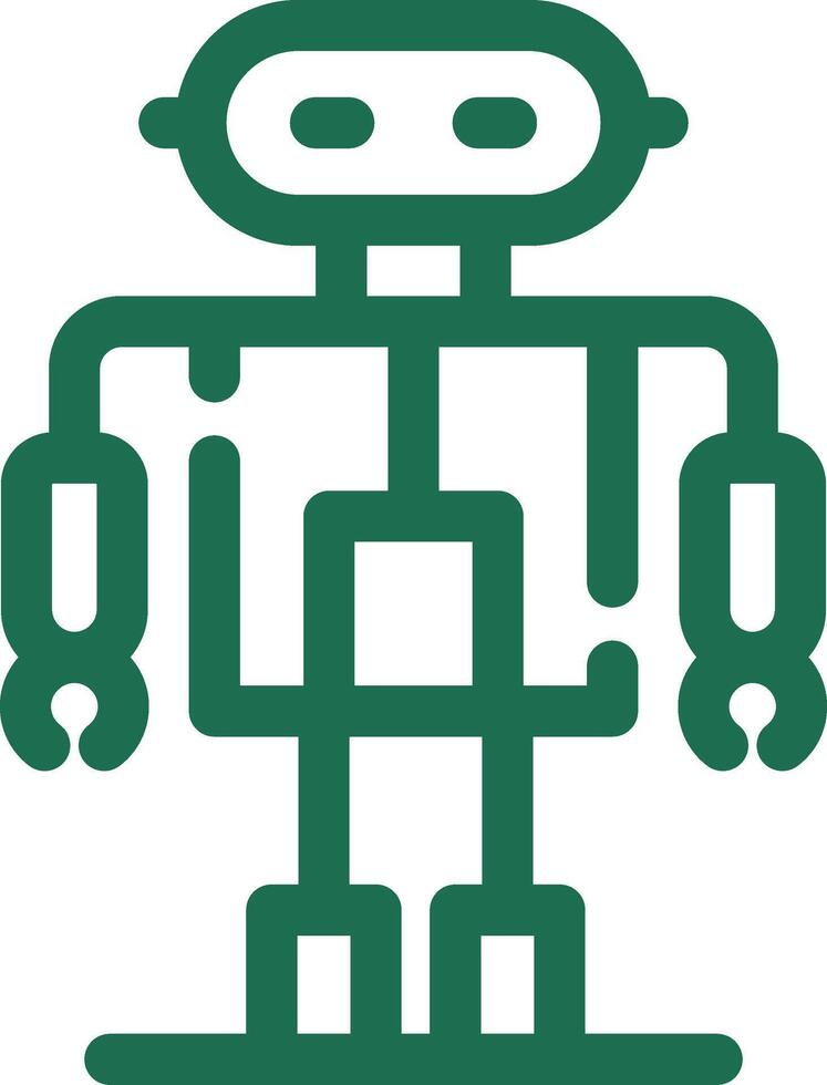 Robot Creative Icon Design vector