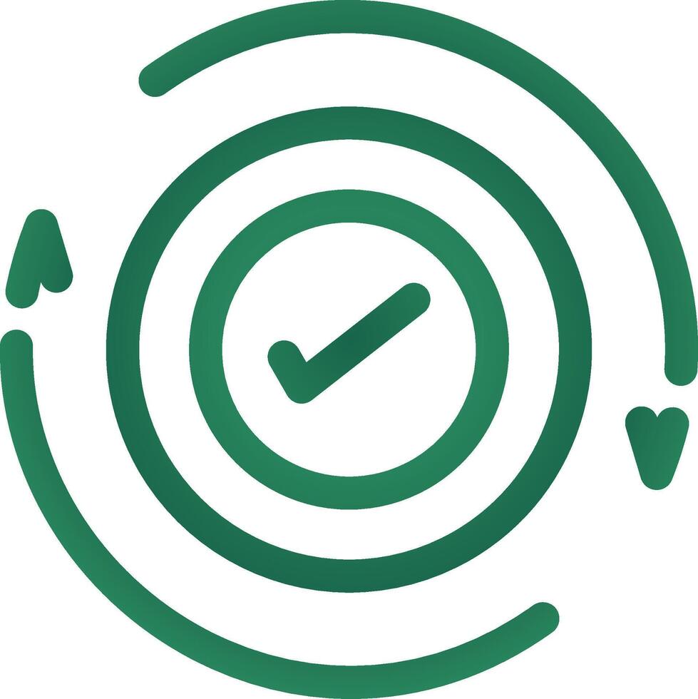 Iteration Creative Icon Design vector