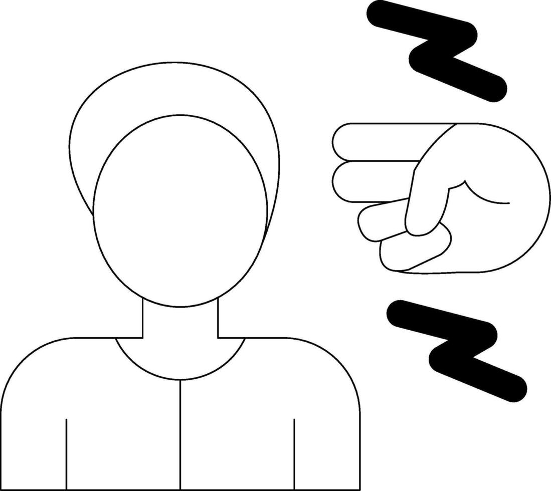 Peer Pressure Creative Icon Design vector