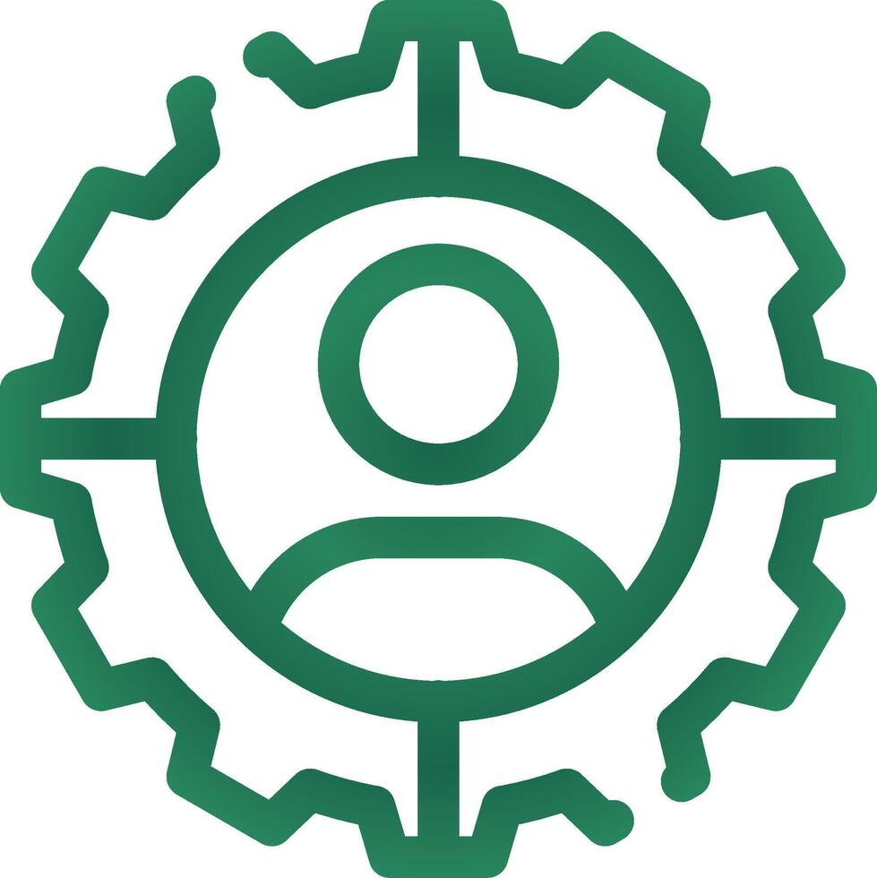 Personalization Creative Icon Design vector