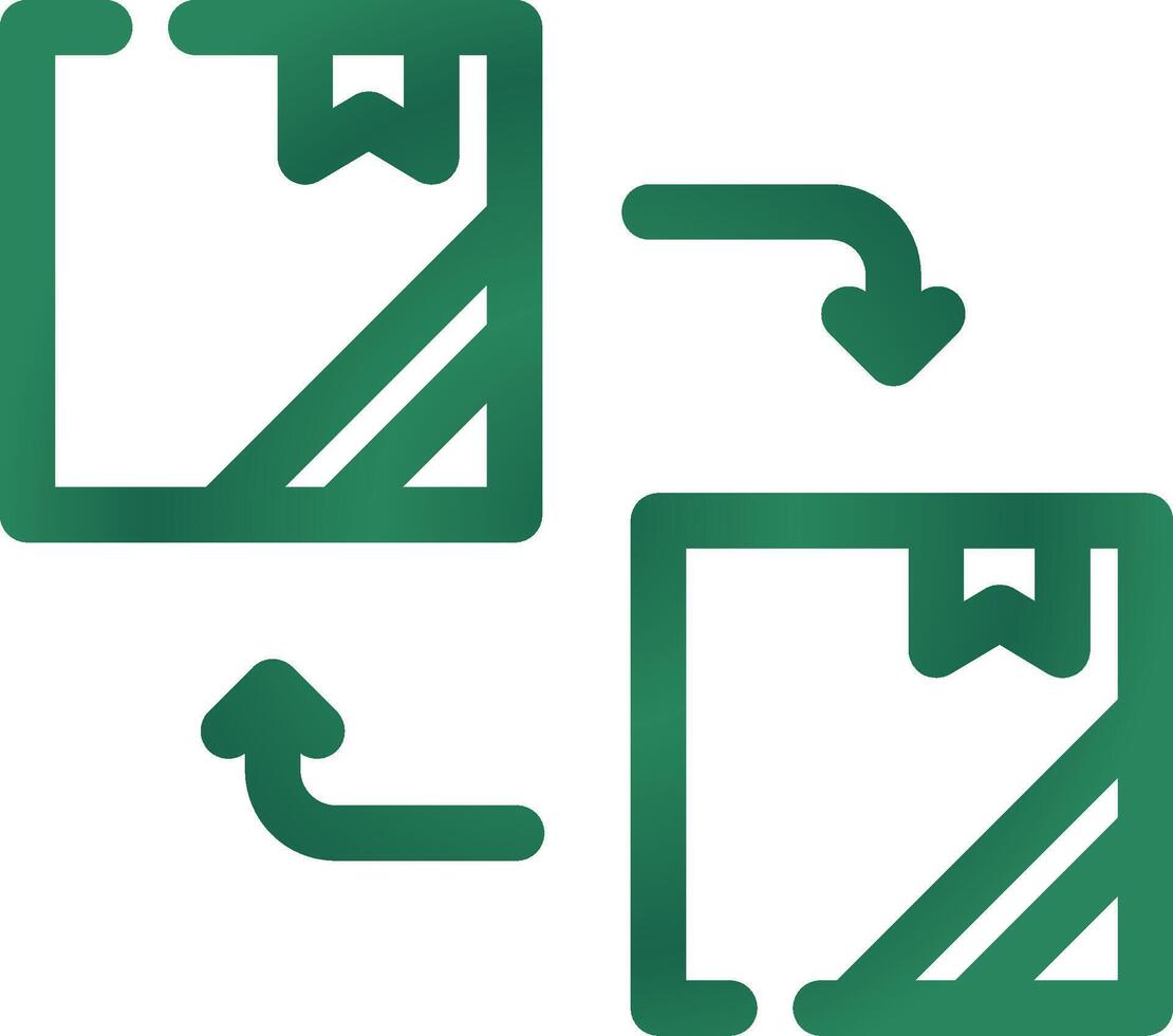 Replacement Creative Icon Design vector