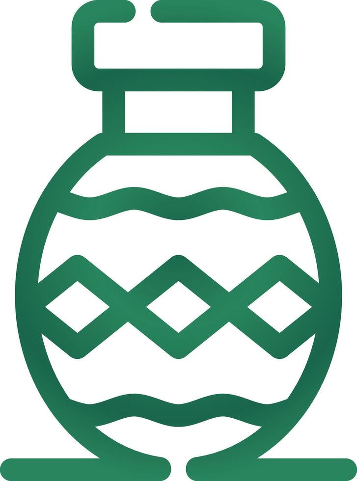Vase Creative Icon Design vector