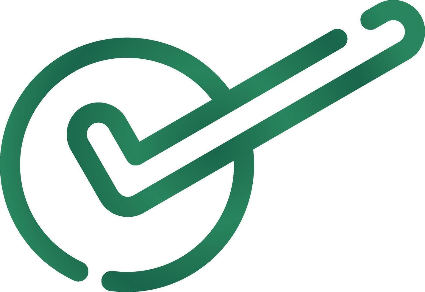 Check Creative Icon Design vector