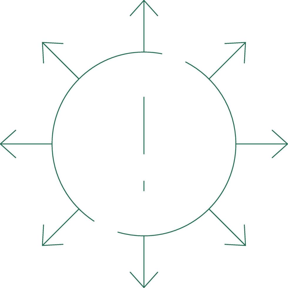 Diversification Creative Icon Design vector