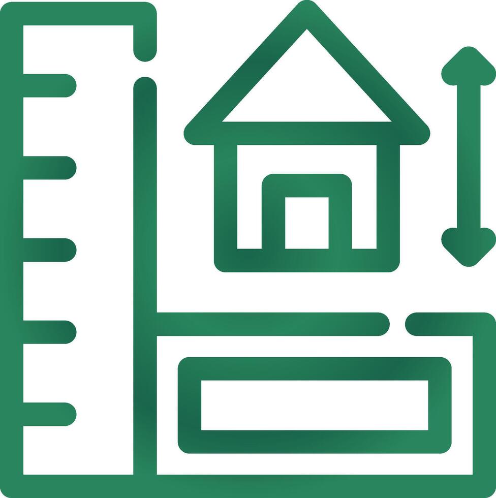 Measure Creative Icon Design vector