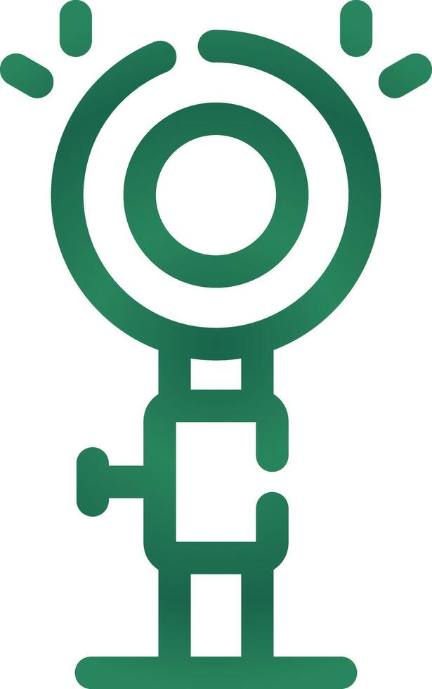 Light Creative Icon Design vector