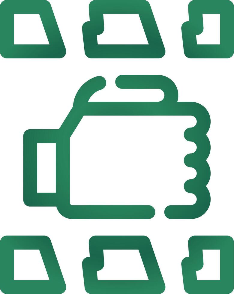 Hand Creative Icon Design vector