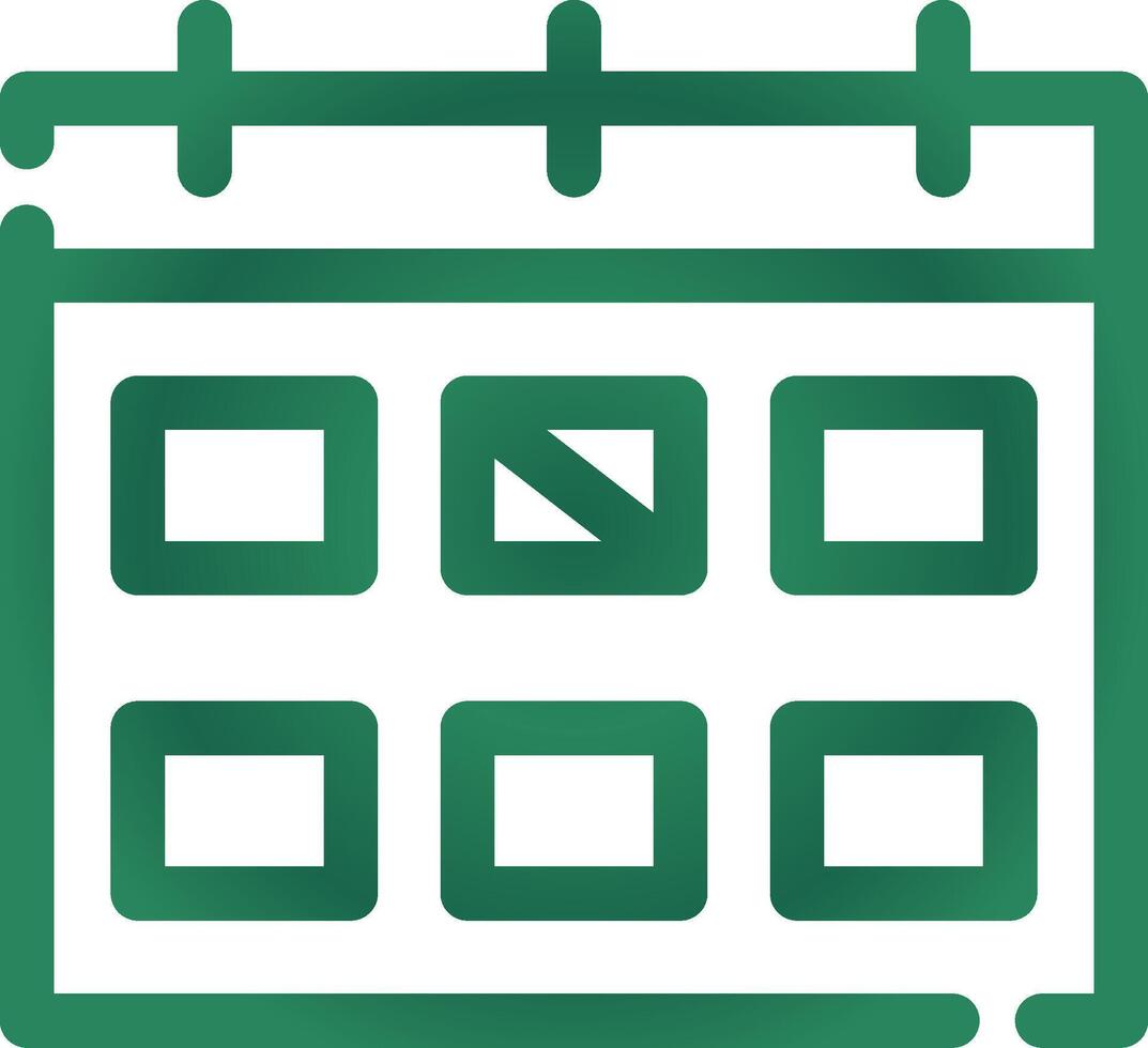 Calendar Creative Icon Design vector