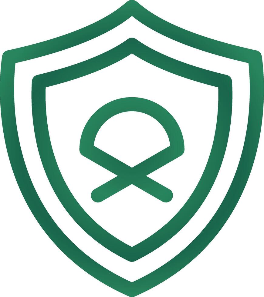 Shield Creative Icon Design vector
