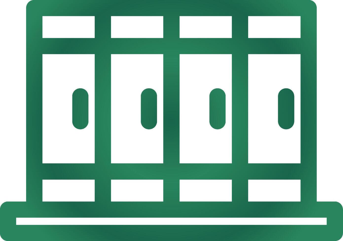 Locker Creative Icon Design vector