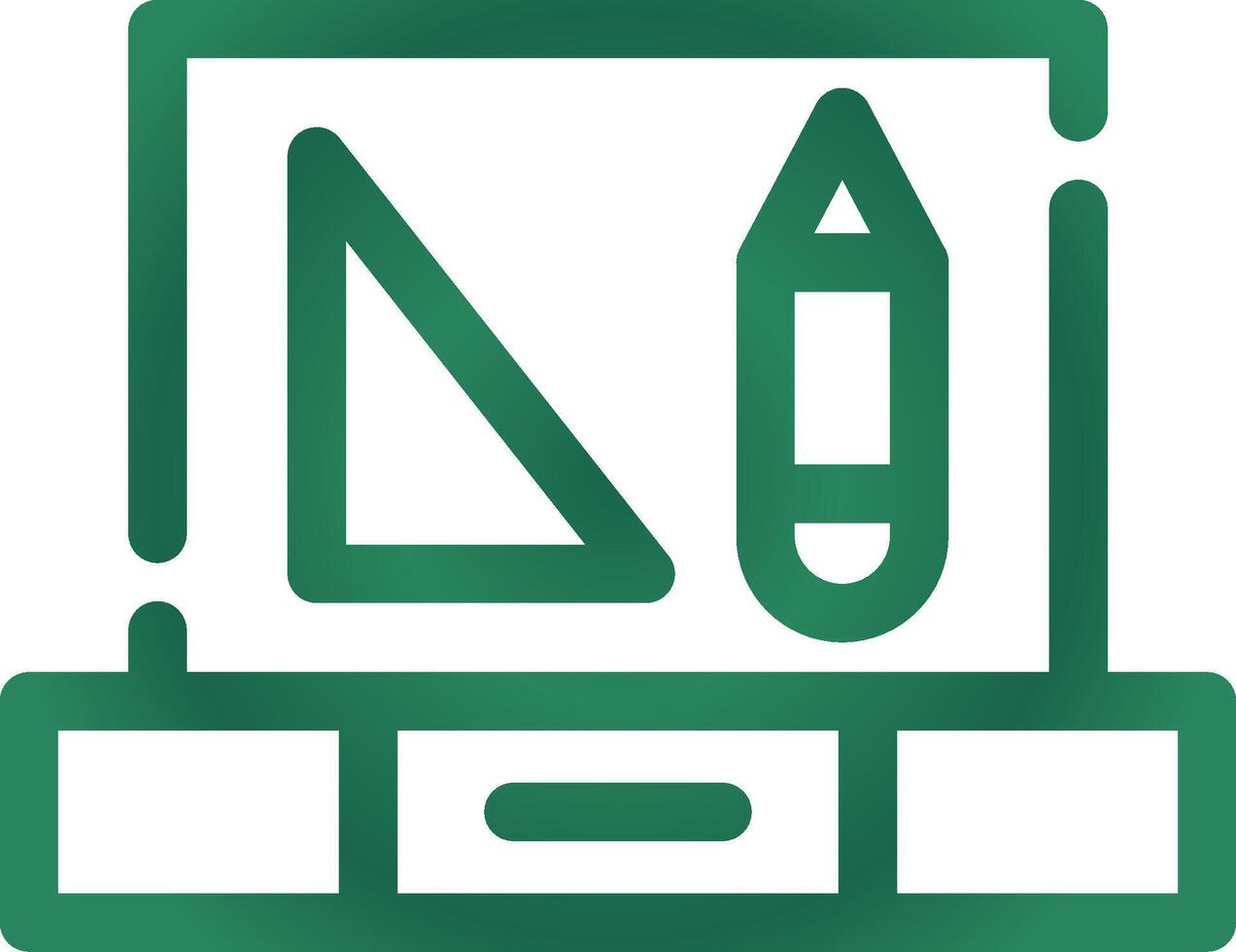 Laptop Creative Icon Design vector