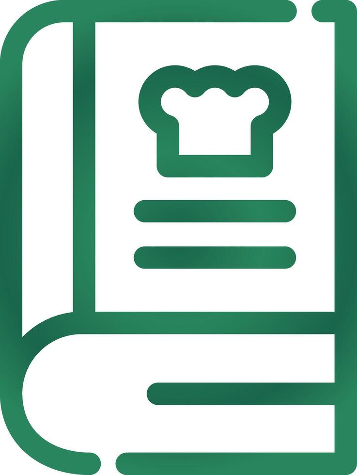 Recipes Creative Icon Design vector