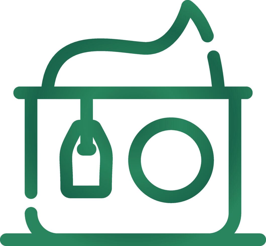 Cream Creative Icon Design vector