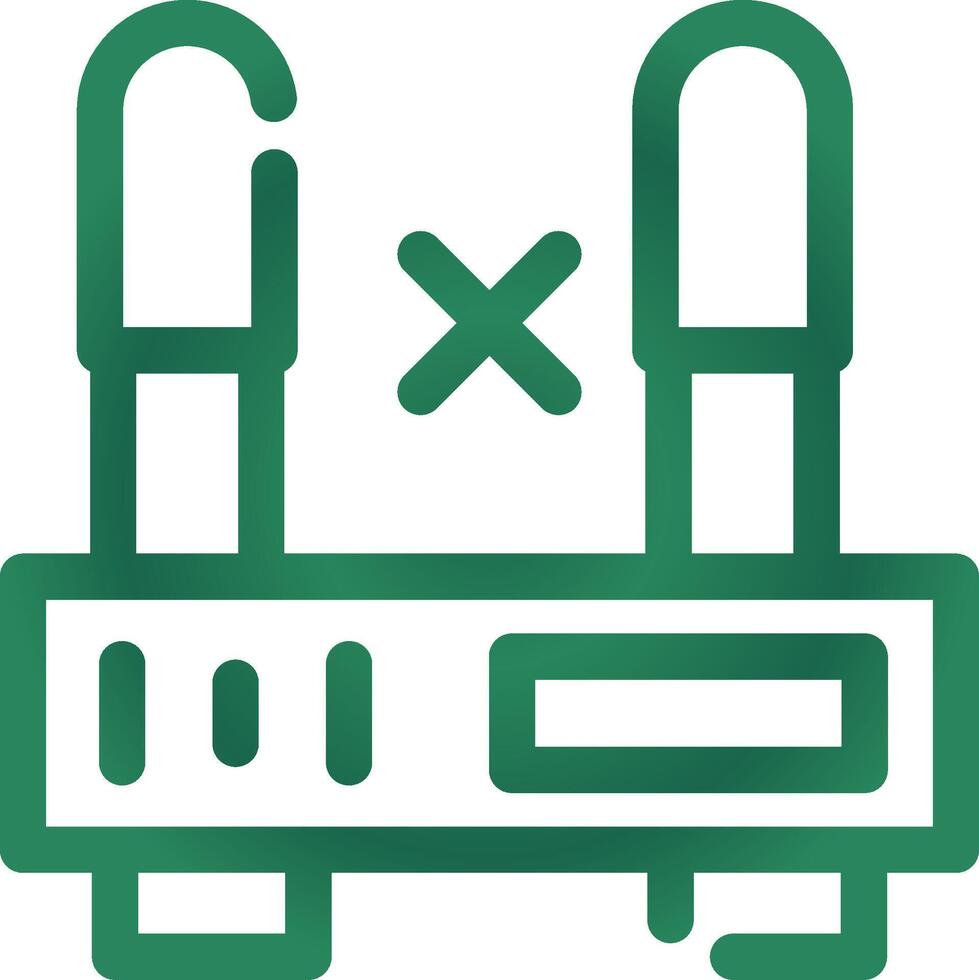 No Wifi Creative Icon Design vector