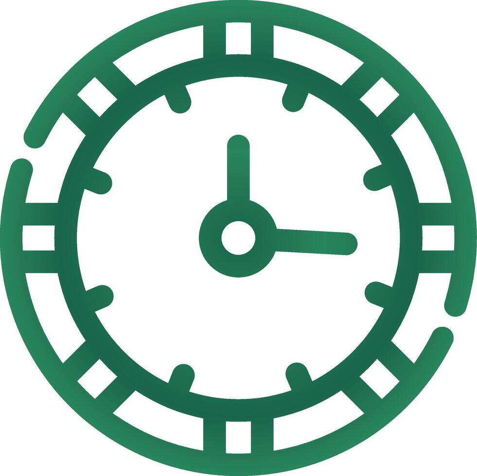 Clock Creative Icon Design vector