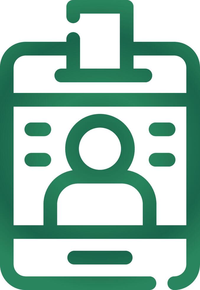 Ski Pass Creative Icon Design vector