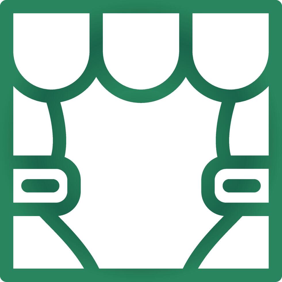 Stage Creative Icon Design vector