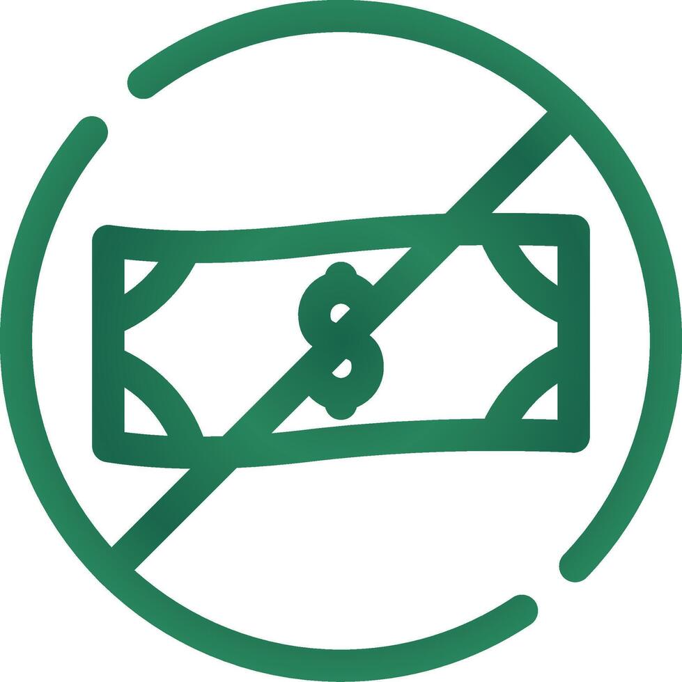 Forbidden Creative Icon Design vector