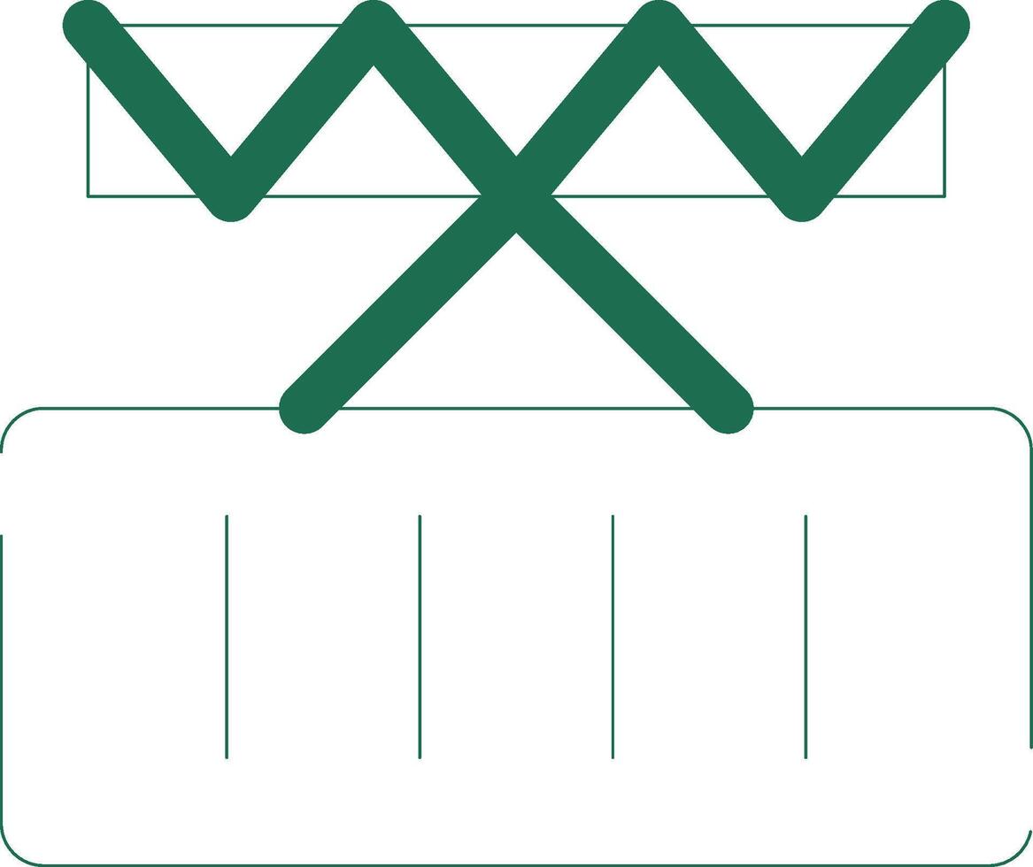 Crane Creative Icon Design vector