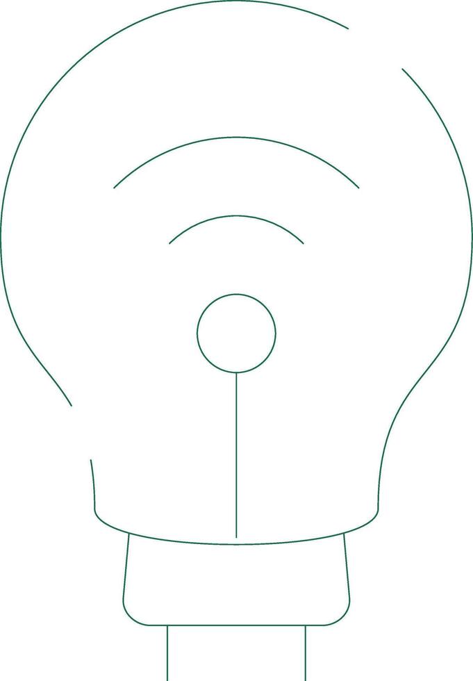 Smart Light Creative Icon Design vector