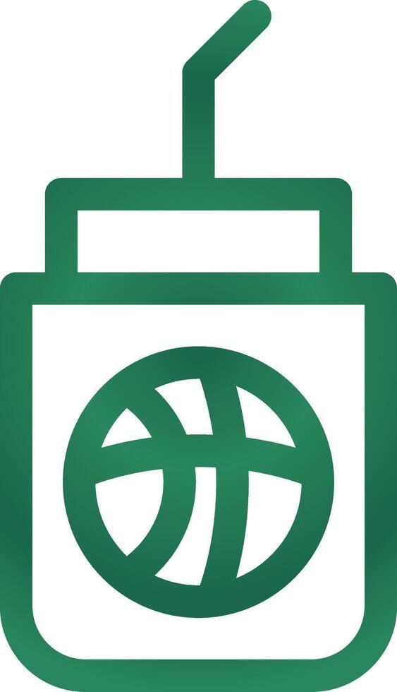 Line Gradient Circle vector