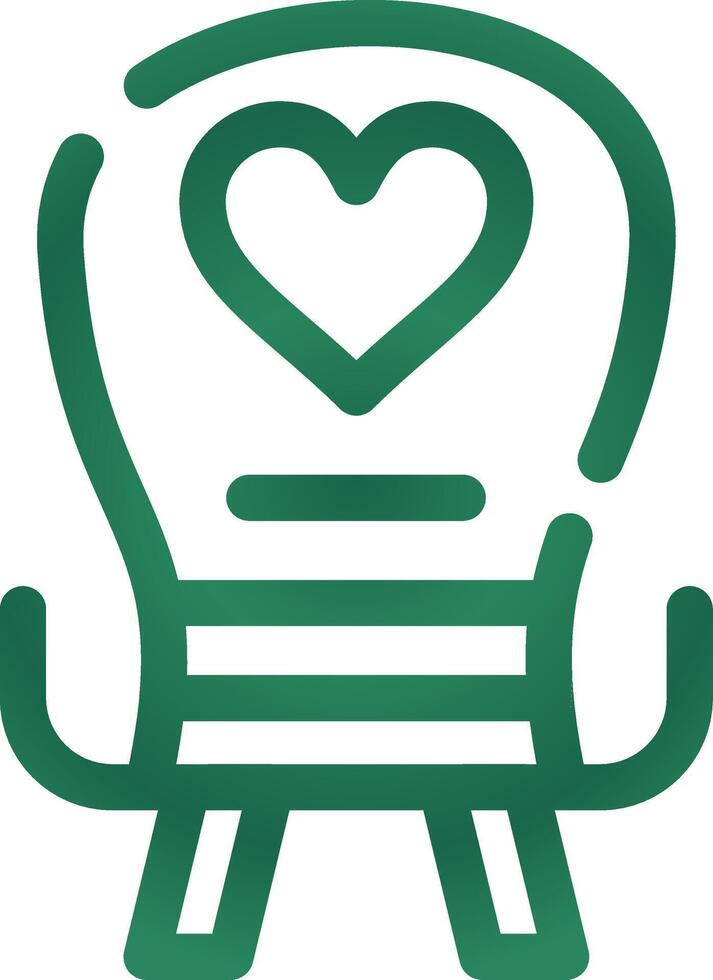 Chair Creative Icon Design vector