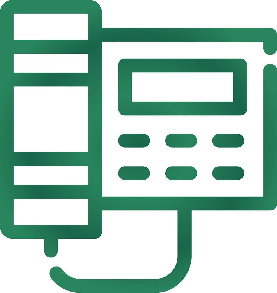Telephone Creative Icon Design vector