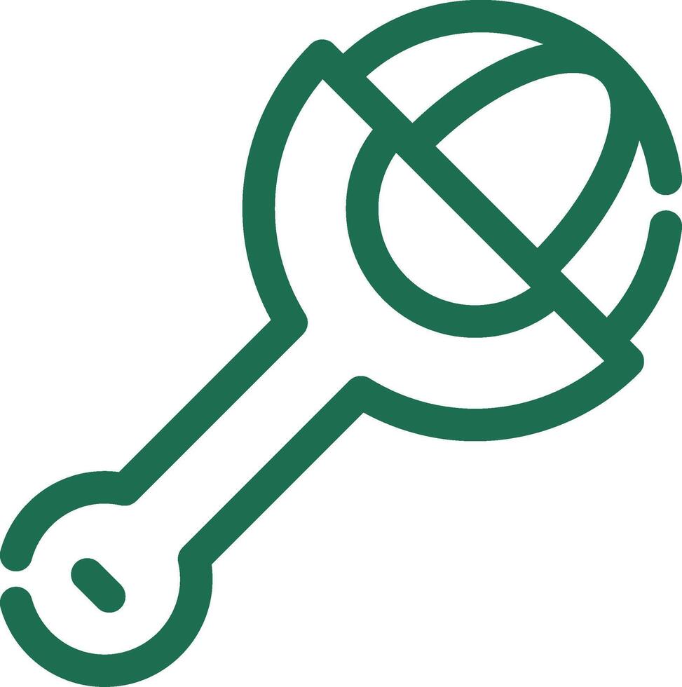 Line Gradient Circle vector