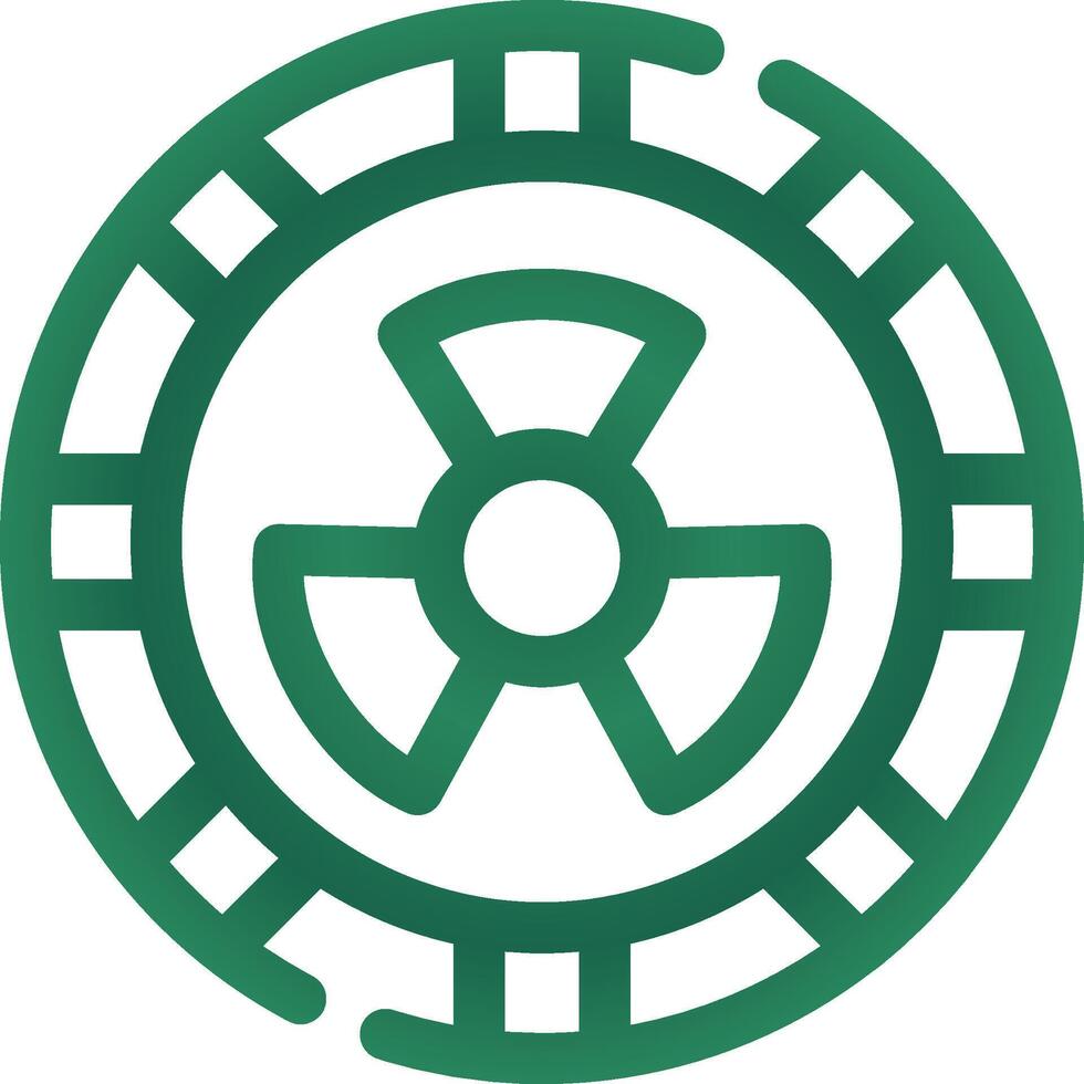 Radiation Creative Icon Design vector