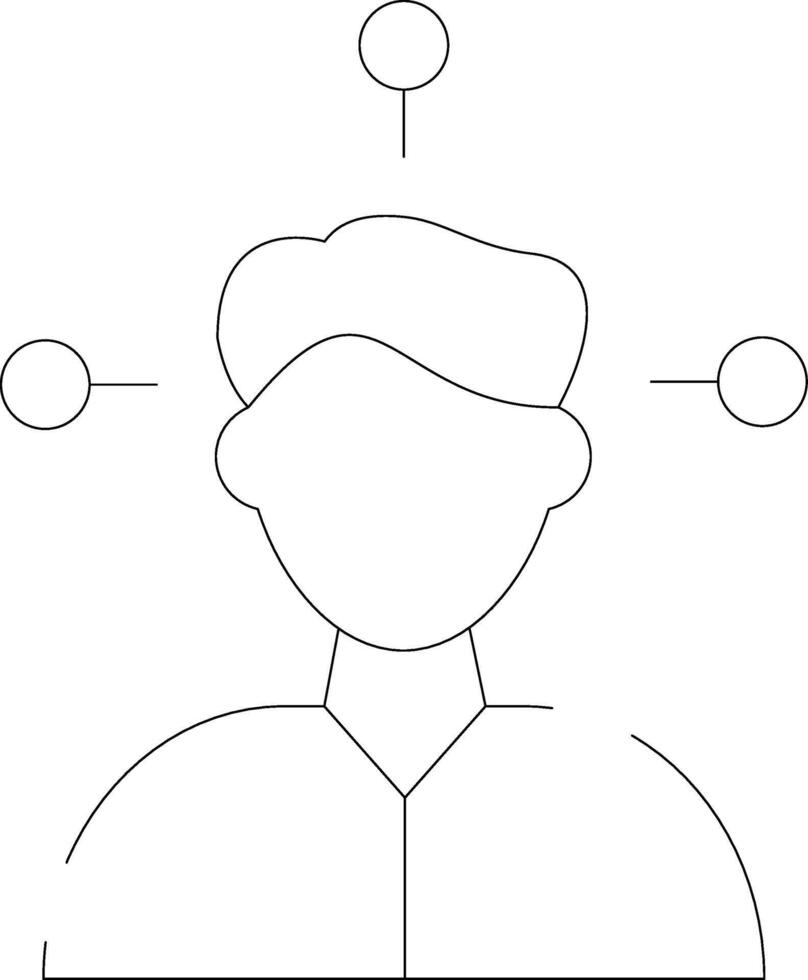 Multi-Tasking Creative Icon Design vector